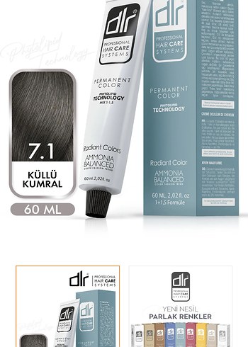 Saç Boyası 60 ml Ammonia Balanced - Görsel 3