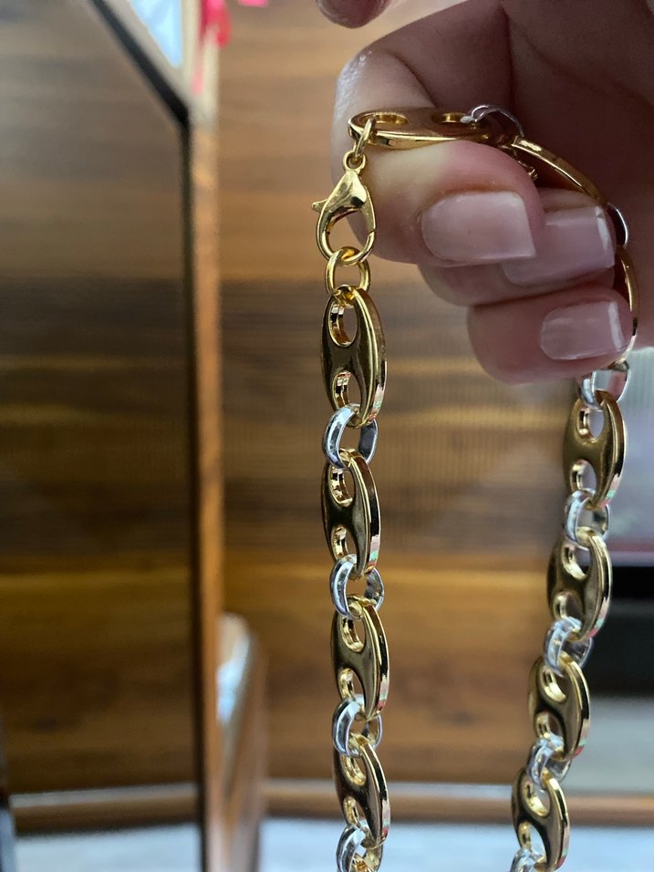 Kadın Zincirli Altın Renkli El Zinciri - Görsel 3