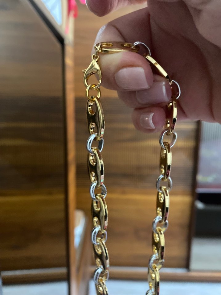Kadın Zincirli Altın Renkli El Zinciri - Görsel 4