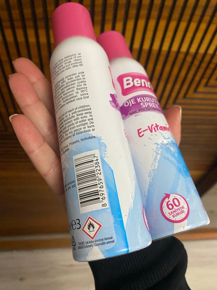 Oje Kurutucu Sprey 150 ml - Görsel 2