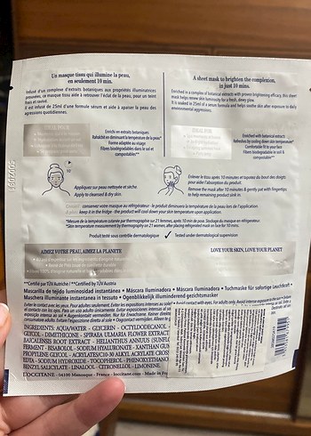 L'Occitane Reine Blanche Anında Aydınlatıcı Maske - Görsel 3