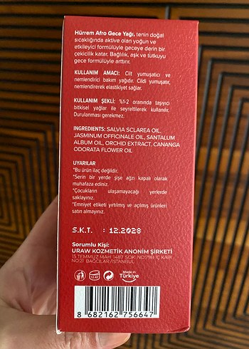 Hürrem Afro Plus Gece 50ml - Görsel 2