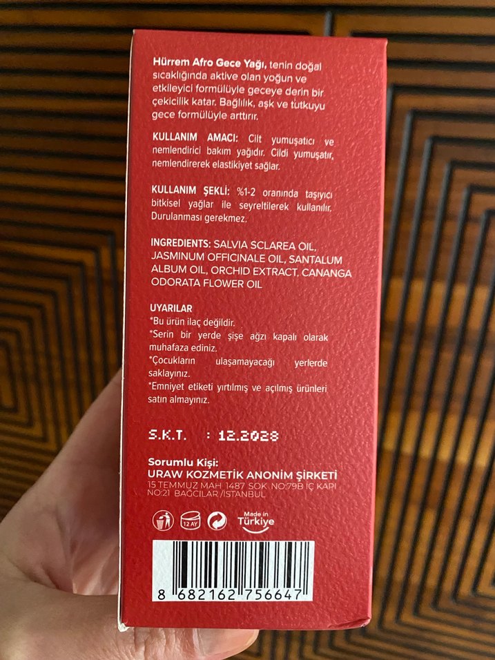 Hürrem Afro Plus Gece 50ml - Görsel 2