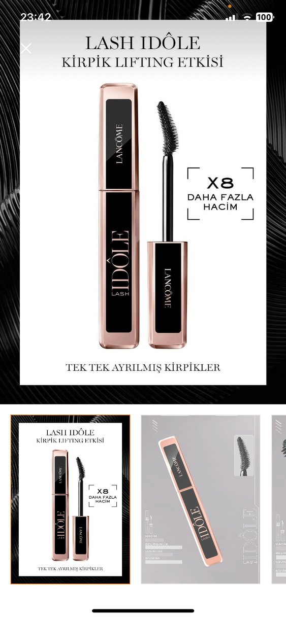 Lancome ıdole maskara - Görsel 3