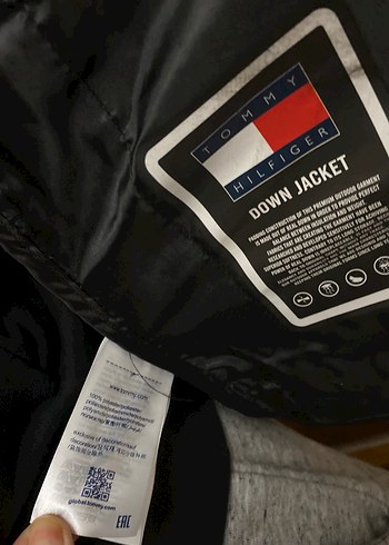 Tommy Hilfiger Fermuarlı unisex Mont - Görsel 5