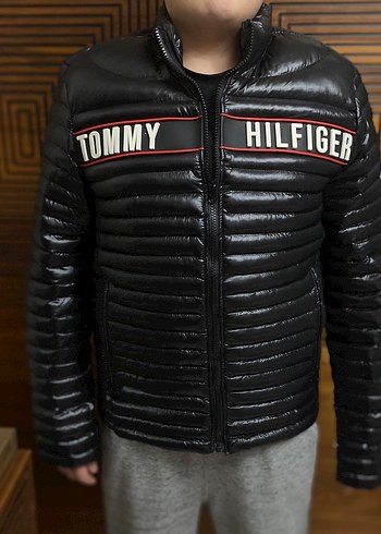 Tommy Hilfiger Fermuarlı unisex Mont - Görsel 6