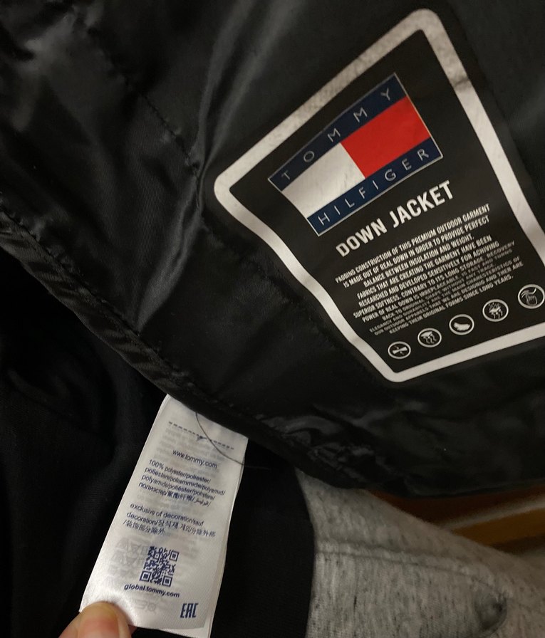 Tommy Hilfiger Fermuarlı unisex Mont - Görsel 5