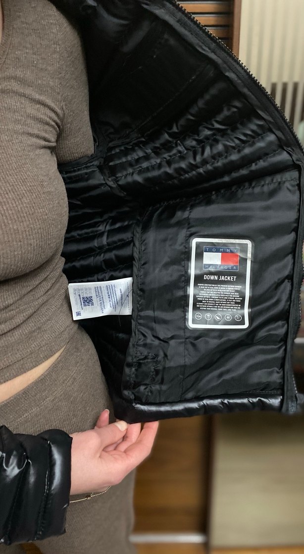 Tommy Hilfiger Fermuarlı unisex Mont - Görsel 4