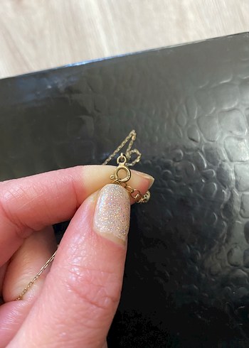 Gümüş zincir kolye - Görsel 6