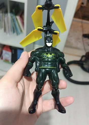 Siyah Batman Aksiyon Figürü Helikopter Kanatlı