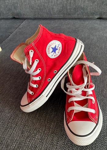 Converse Converse Kırmızı Elastik Bağcıklı Kadın Spor Ayakkabı