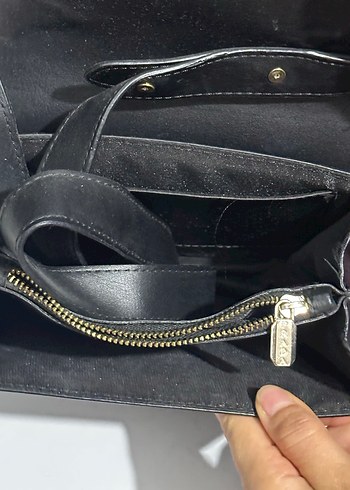 Prada Mor Deri Kadın Çanta - Görsel 5