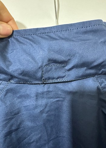 Erkek Mavi Streetwear Yağmurluk - Görsel 5