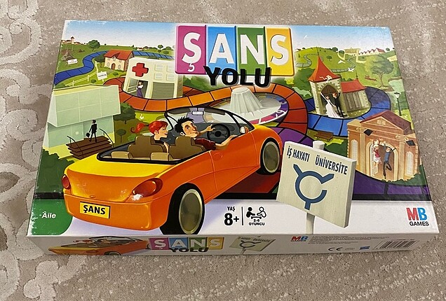 Şans yolu kutu oyunu