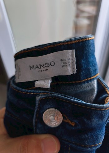 Mango Denim Koyu Mavi Jean