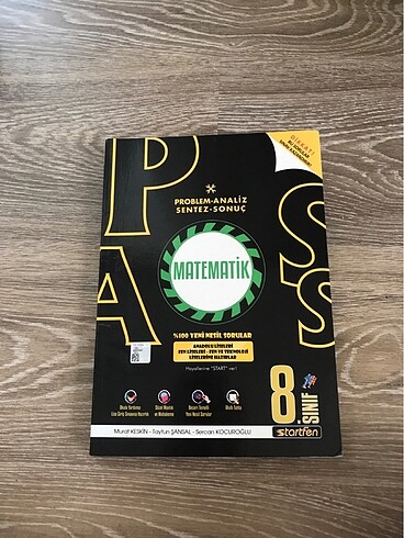 8.sınıf matematik test kitabı