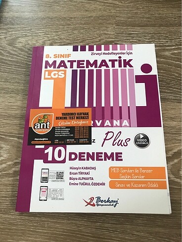 8.sınıf matematik deneme kitabıı