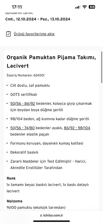 2 Yaş Beden 2li paket tulum
