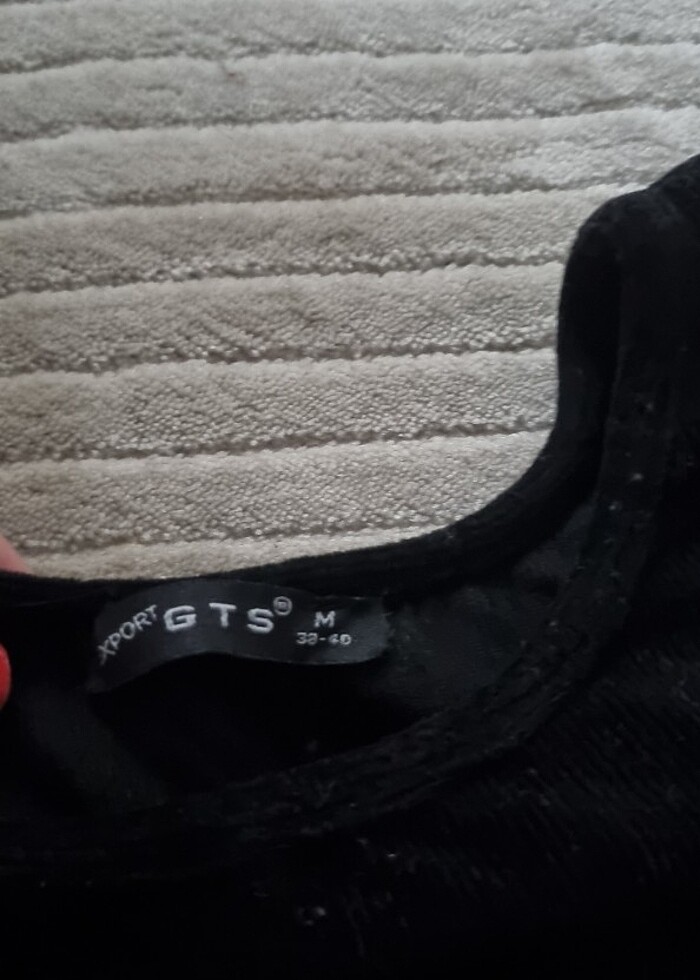 KADİFE KLOŞ ELBISE - Görsel 2