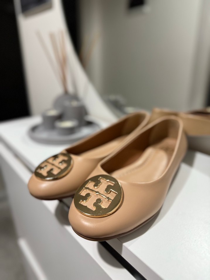 Bej Tokalı Kadın Topuklu Babet - Görsel 3