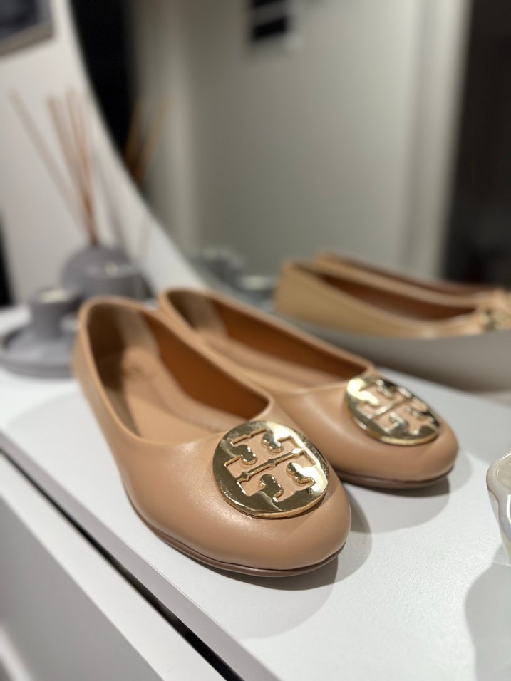 Bej Kadın Klasik Tokalı Blok Topuklu Babet - Görsel 4