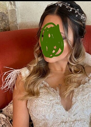 Gelinlik balık model - Görsel 7