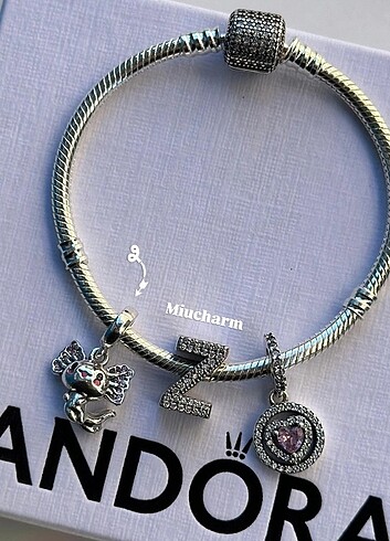 Pandora Axolotl charm