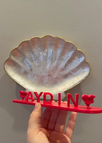 Çiftlere Özel İllüzyon 3D İsimlik | Açı Değişince İsim Değişir - Görsel 2