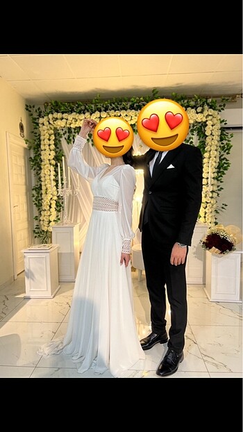 Nişan nikah elbisesi