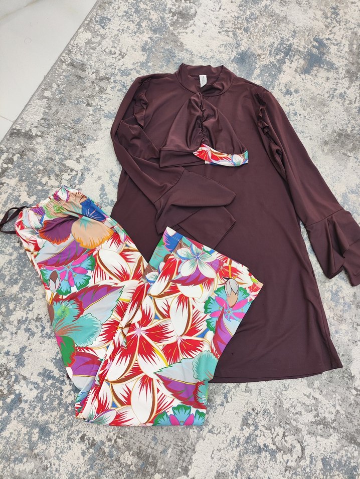 Marina L beden tesettür haşema - Görsel 4