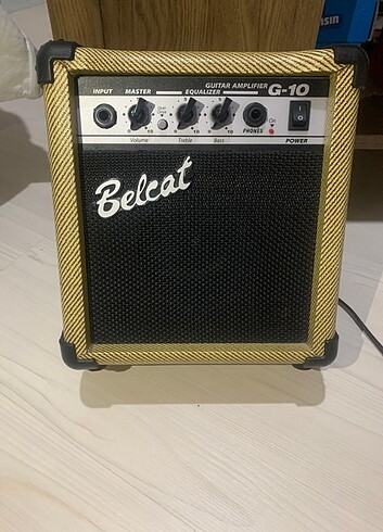 Belcat G-10 Elektro gitar, bağlama amfisi 