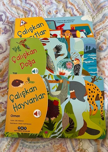 Çalışkan Doğa, Çalışkan Hayvanlar ve Çalışkan Taşıtlar - Sesli