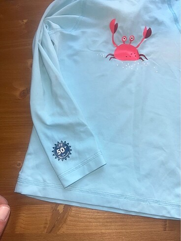 18-24 Ay Beden Decathlon Deniz/Havuz Tshirtü