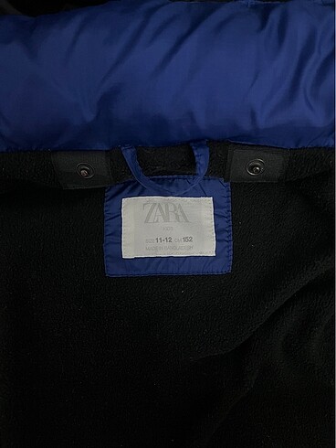 11-12 Yaş Beden zara 11-12 yaş erkek çocuk mont
