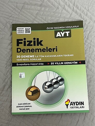 aydın ayt fizik denemeleri