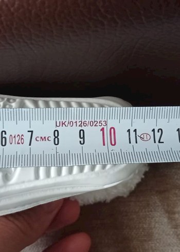 Kız Bebek Beyaz Nakışlı İlk Adım Ayakkabısı - Görsel 5