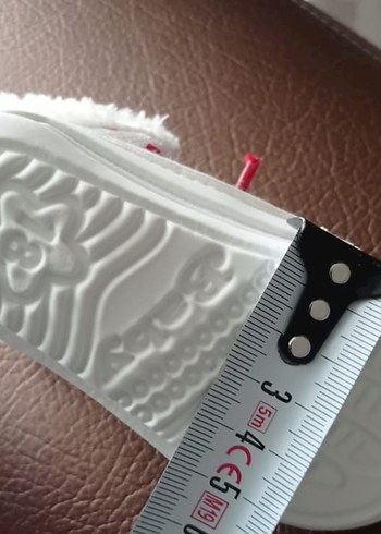 Kız Bebek Beyaz Nakışlı İlk Adım Ayakkabısı - Görsel 6