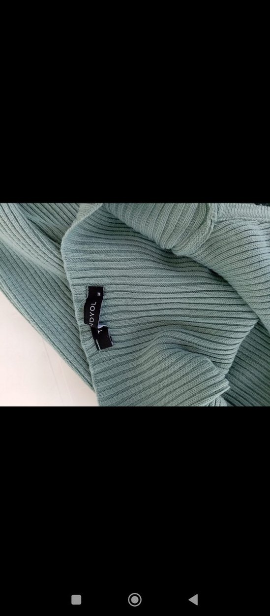 Turkuaz Uzun Askılı Günlük Elbise - Görsel 4