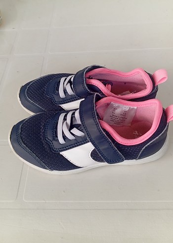 Kız Çocuk Renkli Mavi Spor Ayakkabı 180 TL