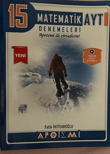 15 Matematik AYT Denemeleri Kitabı apotemi yayinlari