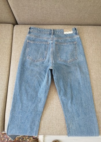 26 Beden mavi Renk Mavi Normal Boy Kadın Denim Pantolon