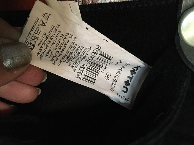 Süet pantolon - Görsel 5