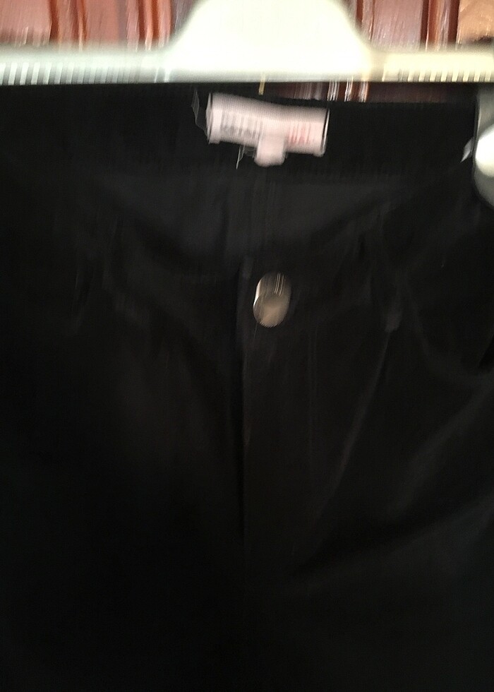 Süet pantolon - Görsel 2