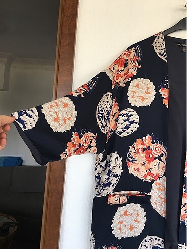 xl Beden çeşitli Renk Kaftan desenli uzun trf-outerwear marka
