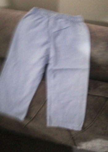 Erkek Çocuk mavi Bol Kesim Denim Pantolon - Görsel 3