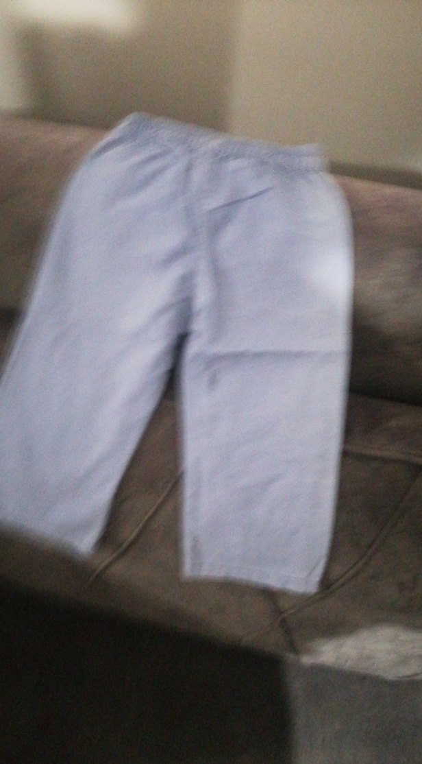 Erkek Çocuk mavi Bol Kesim Denim Pantolon - Görsel 3