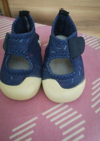 Comfort flex system Mavi Erkek Çocuk Cırt Cırtlı Terlik
