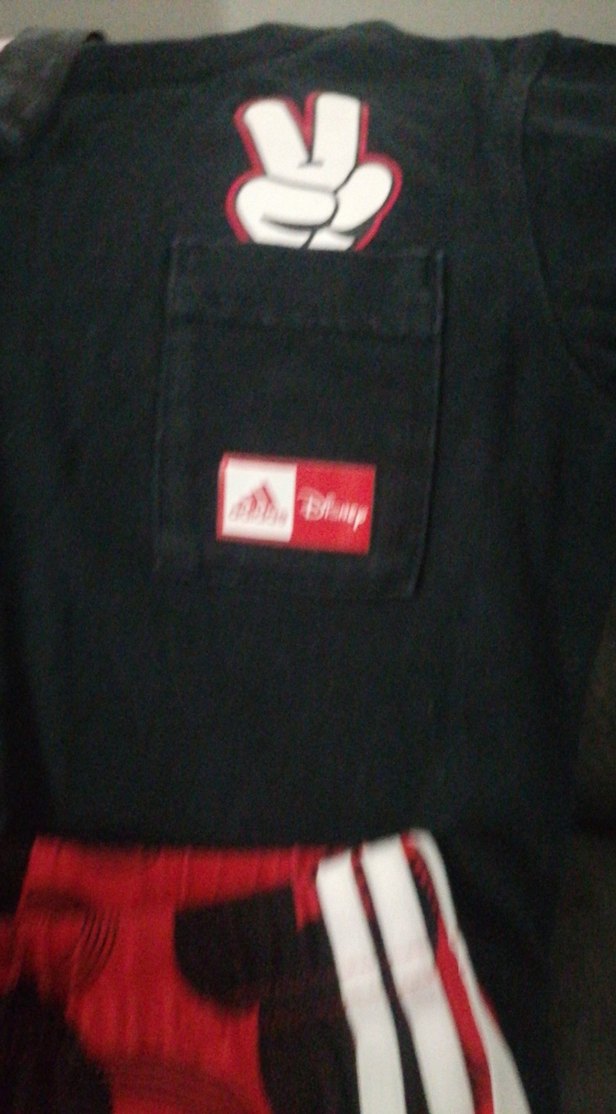 Kırmızı Mickey Baskılı Bebek Erkek Takım adidas orijinaldir - Görsel 2