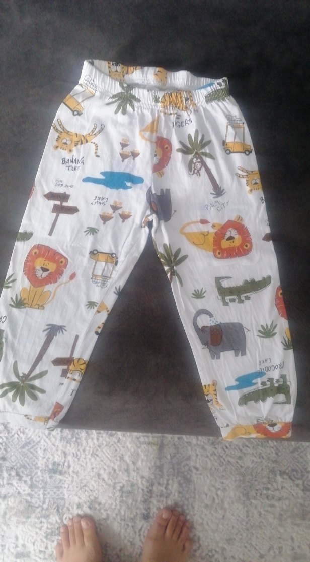 Erkek Çocuk Baskılı Uzun Kollu Pijama Takımı - Görsel 3