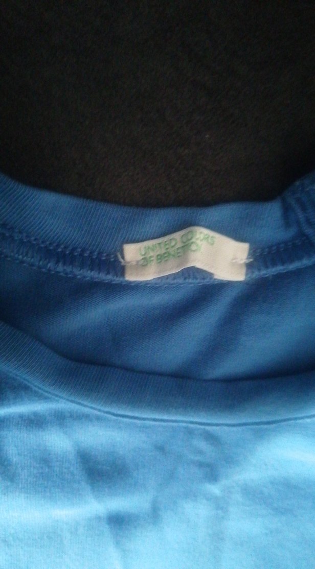 Mavi Kısa Kollu Bebek Body - Görsel 2